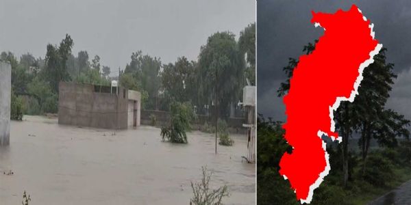 छत्तीसगढ़ में अगले 48 घंटे भारी बारिश के आसार, कई जिलों में ऑरेंज व येलो अलर्ट जारी