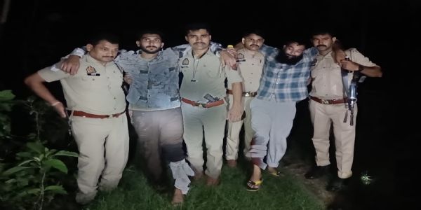 गौकशी करने पहुंचे बदमाशों से पुलिस की मुठभेड़, दो आरोपितों को लगी गोली