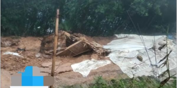 Image of the Nagaland Flood Situation. Image of the Nagaland Flood Situation.