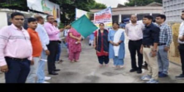जल संरक्षण जागरूकता संदेश को लेकर निकली प्रभात फेरी