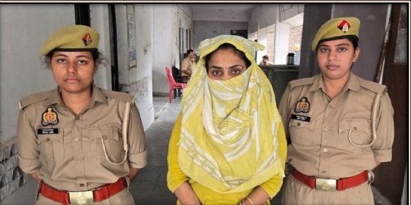 कानपुर : 25 हजार की इनामी आरोपिता गिरफ्तार