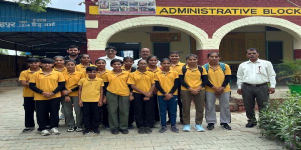 हिसार : खंड स्तरीय प्रतियोगिता में सीनियर सैकेंडरी स्कूल शाहपुर की छात्राओं का शानदार प्रदर्शन