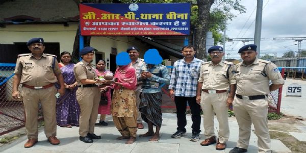 मप्रः जीआरपी ने एक माह की परित्यक्त बच्ची को 11 दिन में परिजनों के सुपुर्द किया