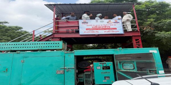 सिविल लाइंस स्थित मेटकॉफ हाउस रेगुलेटर पर स्थायी पंप हाउस का शुभांरभ