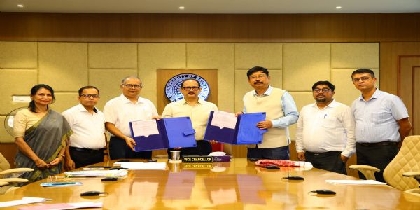मुख्यमंत्री आत्मनिर्भर असम अभियान सोसाइटी और गौहाटी विश्वविद्यालय के बीच समझौता ज्ञापन पर हस्ताक्षर