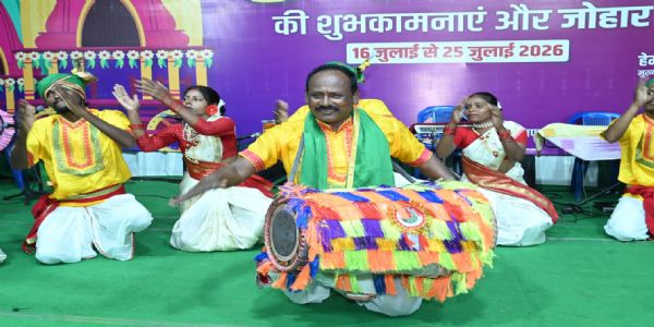 जगन्नाथपुर रथ मेला में लोक संस्कृति संग जनजागरूकता का दिखा अनूठा संगम