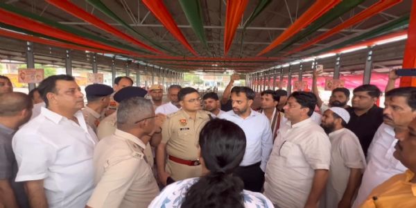 नूंह में मुख्यमंत्री की रैली से पहले सुरक्षा प्रबंध हुए चाक-चौबंद