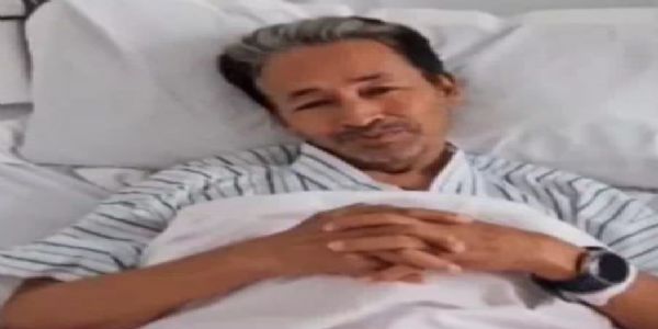 मेदांता मेडिसिटी में भर्ती सोनम वांगचुक। मेदांता मेडिसिटी में भर्ती सोनम वांगचुक।