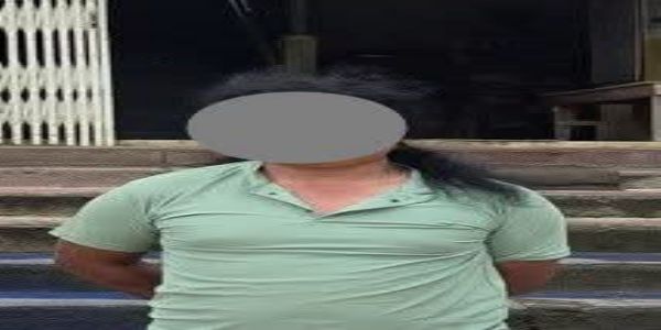 Image of the Arrested Accused in Manipur. Image of the Arrested Accused in Manipur.