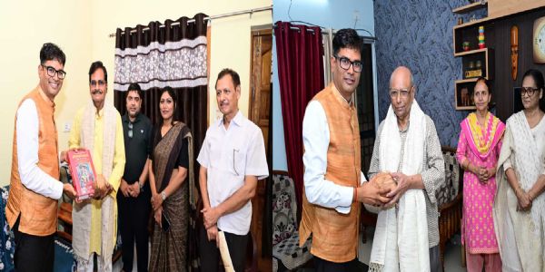 सेवा, सुशासन और जनकल्याण के 12 वर्ष, वित्त मंत्री ने वरिष्ठ नागरिकों से की मुलाकात
