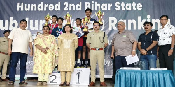 बक्सर में राज्य स्तरीय सब-जूनियर बैडमिंटन प्रतियोगिता का भव्य समापन