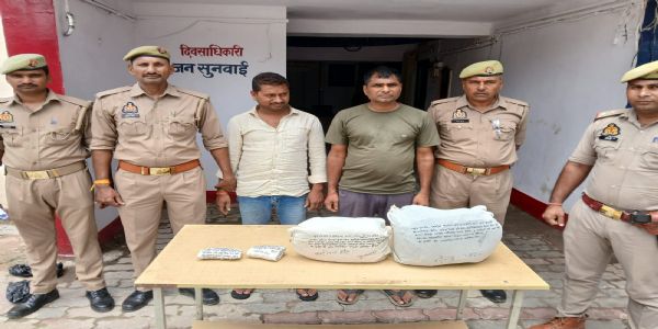 बिहार के दो अंतरराज्यीय तस्कर गिरफ्तार,5.65 किलाे गांजा जब्त