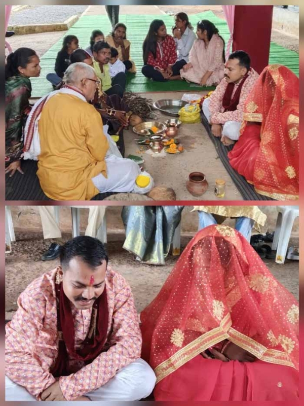 जगदलपुर के केंद्रीय जेल में पहली बार सजा विवाह का मंडप, कैदी बना दूल्हा -  हिन्दुस्थान समाचार