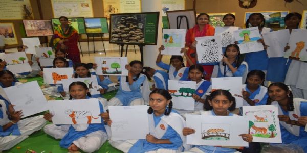 भोपालः वन विहार में विद्यार्थियों ने जाना बाघों के संरक्षण का महत्व