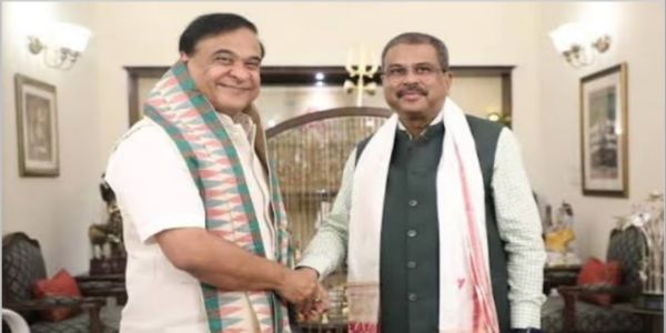 धर्मेंद्र प्रधान के कार्यकाल की मुख्यमंत्री हिमंत ने की सराहना, कहा- असम उनके योगदान को हमेशा याद रखेगा