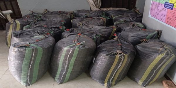 मंदसौर पुलिस की बड़ी कार्रवाई, 465 किलोग्राम डोडाचूरा जब्त