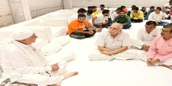 हिसार : आरएसएस के सह-सरकार्यवाह अरुण कुमार ने स्व. नंद किशोर गोयनका को बताया सरल स्वभाव का धनी