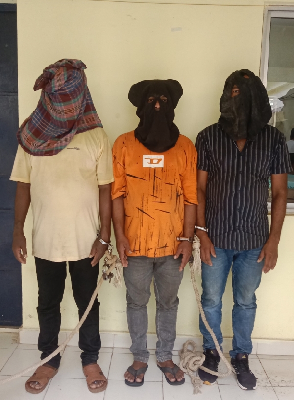 मानव तस्करी के आरोप में गिरफ्तार आरोपी मानव तस्करी के आरोप में गिरफ्तार आरोपी