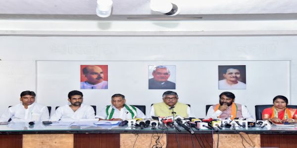 हार के डर से बौखलाए प्रशांत किशोर, चुनाव आयोग और प्रशासन पर लगा रहे बेबुनियाद आरोप : एनडीए