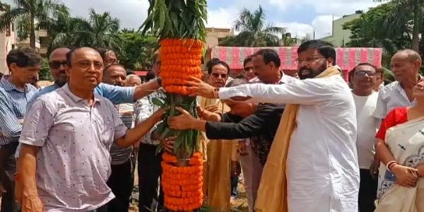 दुर्गापुर के उर्वशी सार्वजनिक दुर्गापूजा का खूंटी पूजन संपन्न