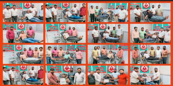 कारगिल विजय दिवस पर ‘सर्व फॉर ह्यूमैनिटी’ के युवाओं ने किया रक्तदान