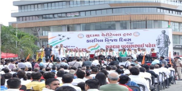 कारगिल के वीरों का बलिदान देश की आने वाली पीढ़ियों को प्रेरित करता रहेगा : हर्ष संघवी