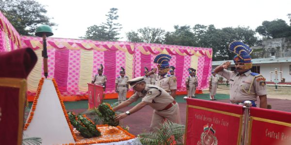 धूमधाम से मनाया गया सीआरपीएफ का 88वां स्थापना दिवस