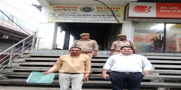 बिजनौर : न्यायालय के आदेश पर तहसील प्रशासन ने इंश्योरेंस कंपनी से की 59 लाख की वसूली