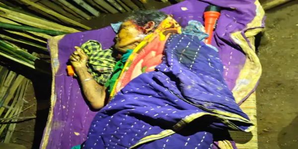 पाली के हर्राडीह में सोते परिवार पर धारदार हथियार से हमला, बुजुर्ग महिला की हत्या, बेटा-बहू गंभीर