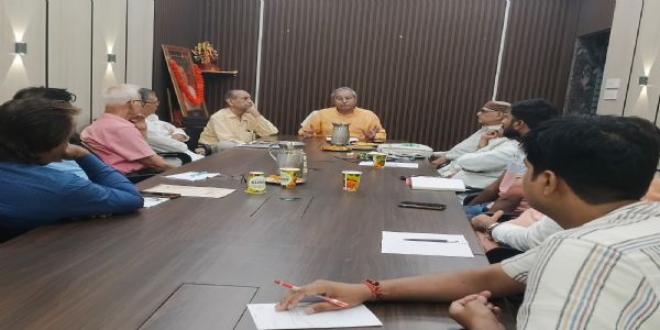 भगवा ध्वज जीवन-मृत्यु दोनों का देता है संकेत : संजय हर्ष मिश्र