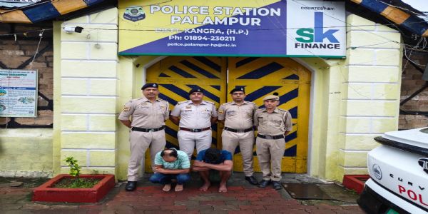 पालमपुर में चिट्टे के साथ दो गिरफ्तार