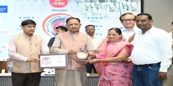 पुलिस का जज़्बा ही सुरक्षित, शांत और विकसित छत्तीसगढ़ की सबसे बड़ी ताकत : मुख्यमंत्री विष्णुदेव साय