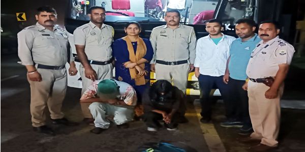 मंडी पुलिस ने पकड़ा दिल्ली-मनाली वोल्वो बस में सवार युवक युवती से 143 ग्राम चिट्टा, गिरफ्तार
