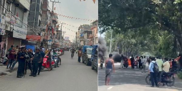 नेपाल : सुनसरी घटना के विरोध में दूसरे दिन भी विरोध प्रदर्शन, राजमार्ग बाधित, कई इलाकों में कर्फ्यू बरकरार