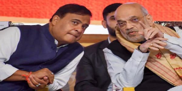 अमित शाह एवं डॉ. हिमंत बिस्व सरमा। फाइल फोटो अमित शाह एवं डॉ. हिमंत बिस्व सरमा। फाइल फोटो