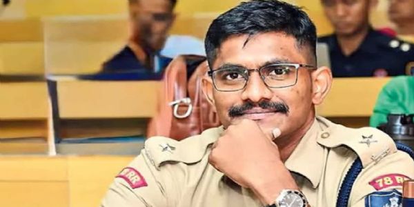 गिरफ्तार ट्रेनी आईपीएस उदय रेड्डी की तस्वीर