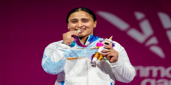 राष्ट्रमंडल खेल 2026 में रजत पदक जीतने वाली भारतीय भारोत्तोलक हरजिंदर कौर राष्ट्रमंडल खेल 2026 में रजत पदक जीतने वाली भारतीय भारोत्तोलक हरजिंदर कौर