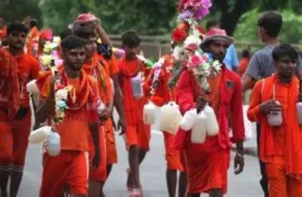 कांवड़ यात्रा की तस्वीर