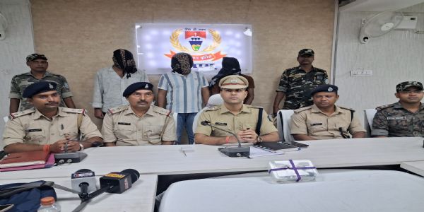 गार्ड हत्या मामले में शूटर सहित तीन अपराधी गिरफ्तार, देसी कट्टा बरामद