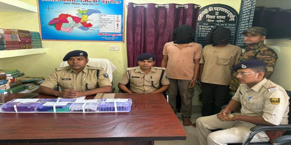 227 प्रतिबंधित नशीले इंजेक्शन के साथ दो गिरफ्तार