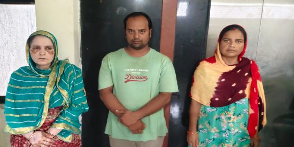 खुदाई में मिला सोना बताकर पीतल का हार बेचने वाले अंतर्राज्यीय ठग गिरोह का पर्दाफाश, तीन आरोपित गिरफ्तार