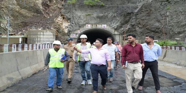 रुद्रप्रयाग बाईपास टनल पूरी तरह सुरक्षित, भूस्खलन प्रभावित क्षेत्र की होगी तकनीकी जांच : जिलाधिकारी
