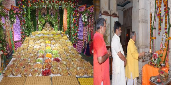 श्रीकृष्ण जन्मभूमि में संपन्न हुआ सप्तदिवसीय भव्य गिरिराज महोत्सव एवं गुरु पूर्णिमा पर्व