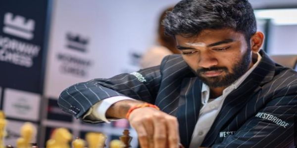 भारतीय ग्रैंड मास्टर डी गुकेश