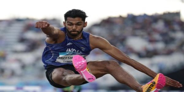 भारत के स्टार लंबी कूद खिलाड़ी मुरली श्रीशंकर भारत के स्टार लंबी कूद खिलाड़ी मुरली श्रीशंकर