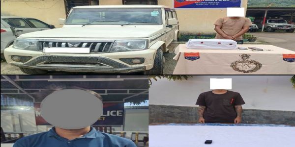 The images Shared by Manipur Police.