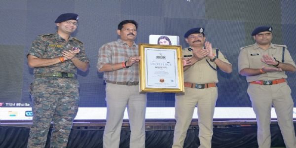 मप्र : नशे से दूरी है जरूरी 2.0 अभियान में बालाघाट पुलिस वर्ल्ड बुक ऑफ रिकॉर्ड्स से सम्मानित