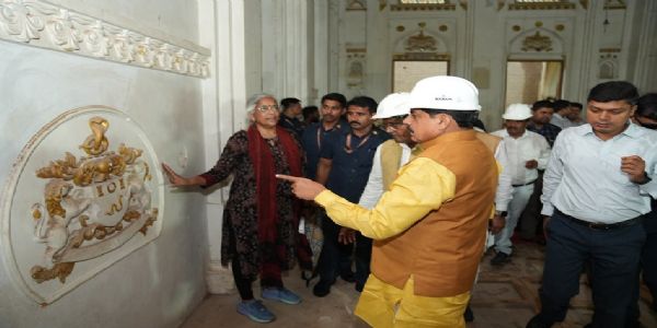 संग्रहालय निर्माण में पुरानी निर्माण पद्धति और गुणवत्ता का ध्यान रखा जाए : मुख्यमंत्री डॉ. यादव