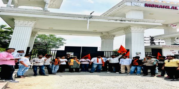 जैसलमेर में अभाविप कार्यकर्ताओं के साथ दुर्व्यवहार के विरोध में उदयपुर में प्रदर्शन