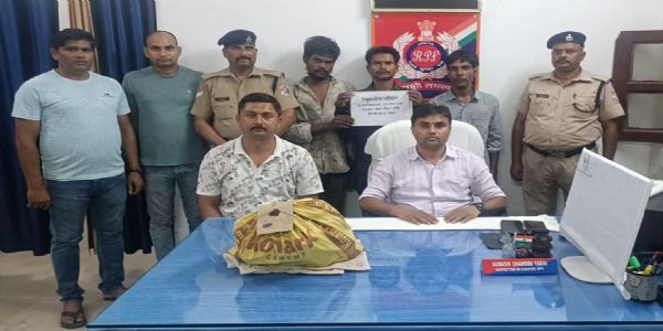 रेलवे के चोरी के कॉपर वायर का रिसीवर गिरफ्तार, 14.55 किलो रेल संपत्ति बरामद